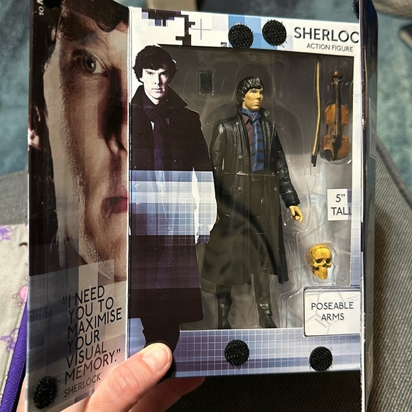Unopened Sherlock Holmes Action Figure - Picture 1 of 6